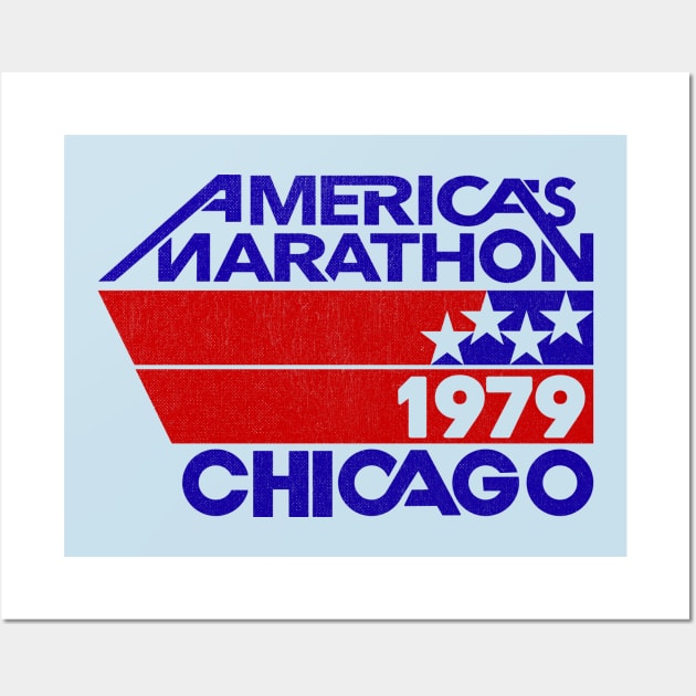 Classic Chicago Marathon 1979 Wall Art by LocalZonly